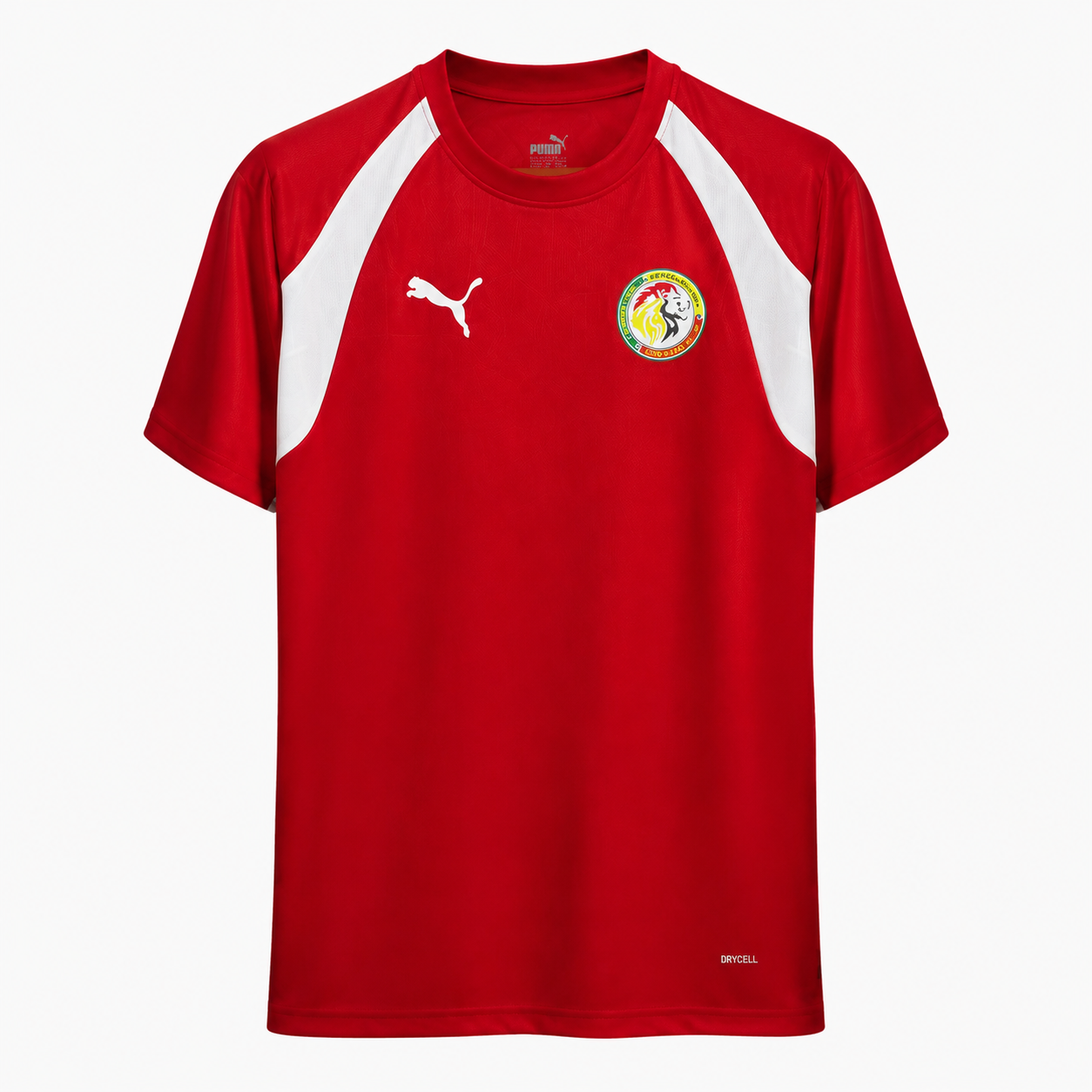 TKH-turbokithub-Senegal 2026 Red Short-Sleeve Training Jersey - Fans Version