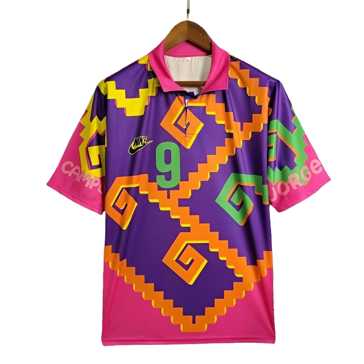 TKH-turbokithub-Retro Mexico 1995 Goalkeeper Purple Orange Jersey