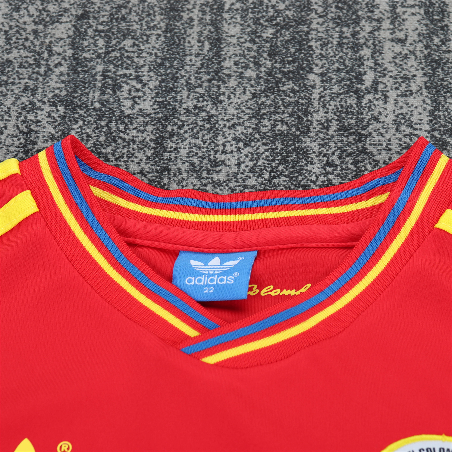 TKH-turbokithub-Retro Colombia 1990 Away Kids Kit
