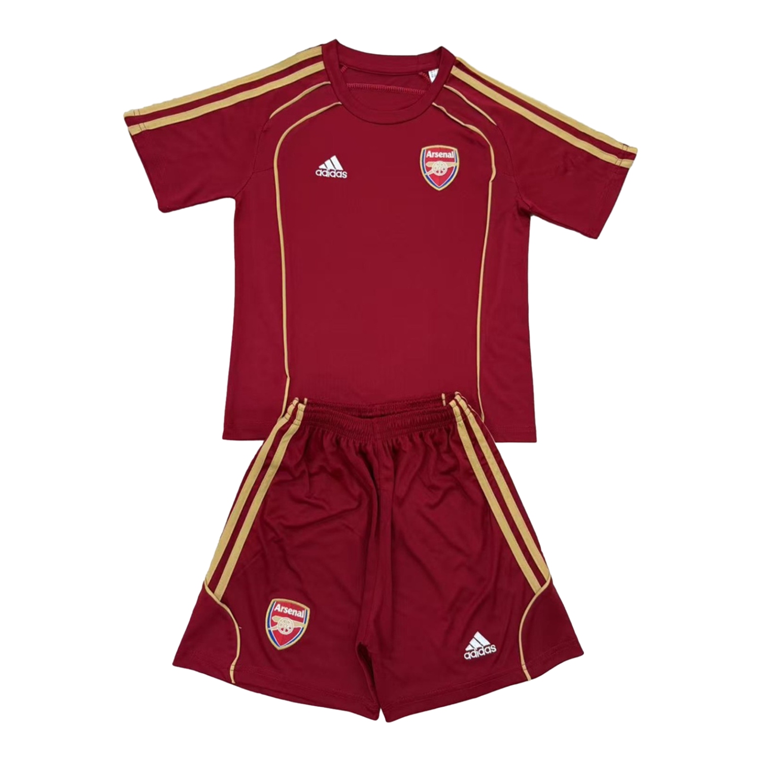 TKH-turbokithub-Arsenal 25-26 Urban Purtist Throwback Red Men's Adult Jersey Set - Fans Version