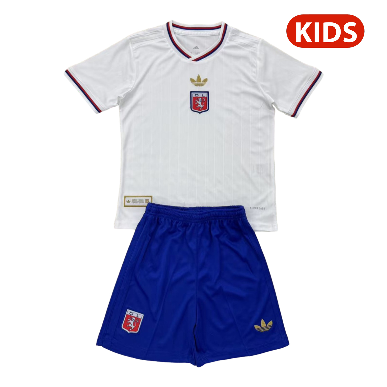 TKH-turbokithub-Lyon 25-26 75-Year Anniversary White Kids Kit