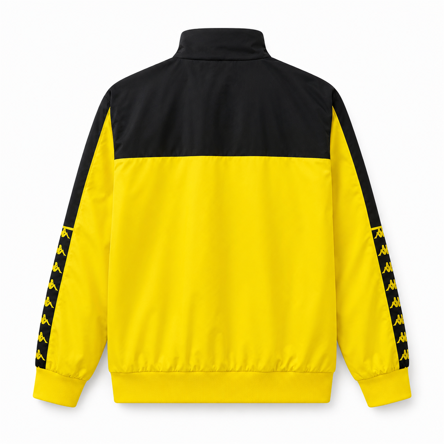 TKH-turbokithub-Retro Dortmund 2011-12 Windbreaker Jacket - Bright Yellow