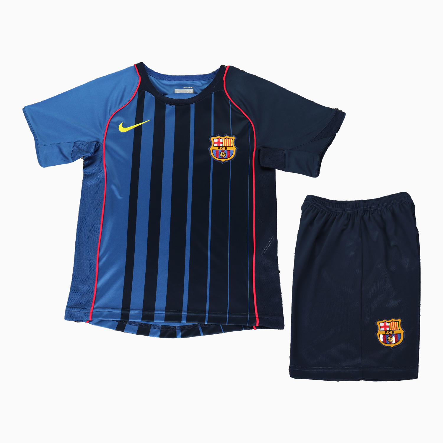 TKH-turbokithub-Retro Barcelona 2004-05 Away Kids Kit