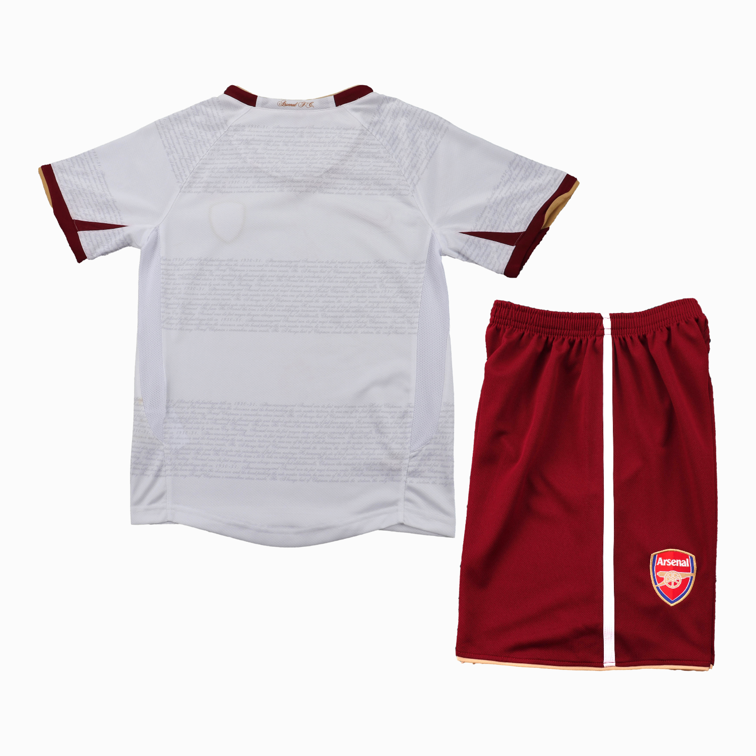 TKH-turbokithub-Retro Arsenal 2007-08 Away Kids Kit
