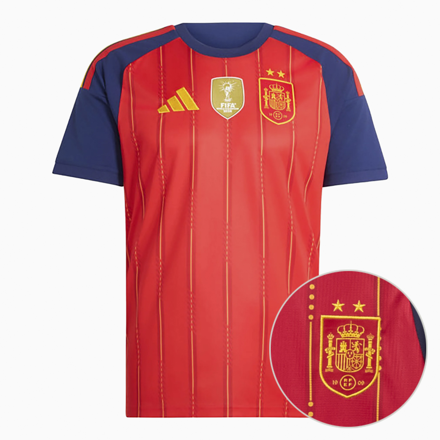 TKH-turbokithub-【Two-Crown Star】Spain 2026 Home Jersey - Fans Version