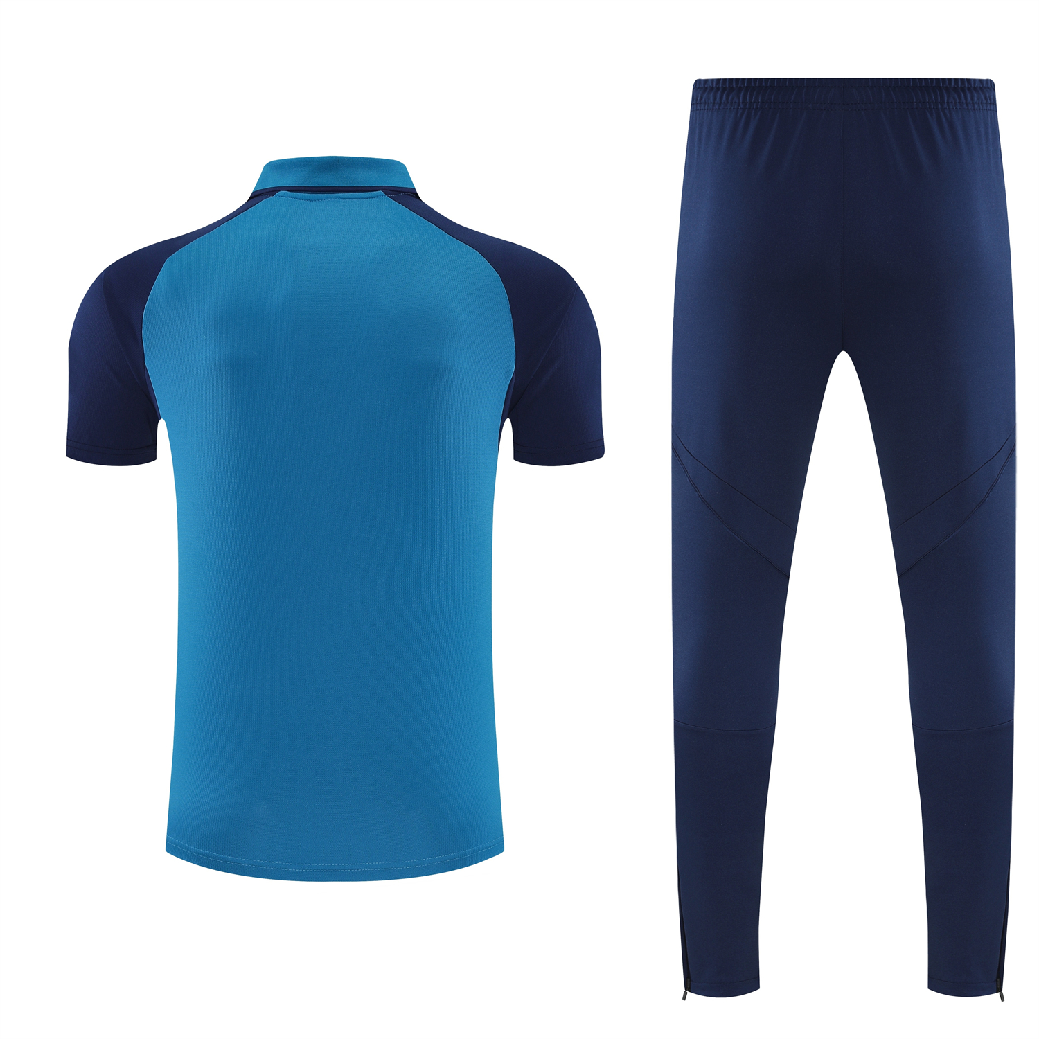 TKH-turbokithub-Arsenal 25-26 POLO Short-Sleeve Training Set - Royal Blue Top and Deep Blue Pants