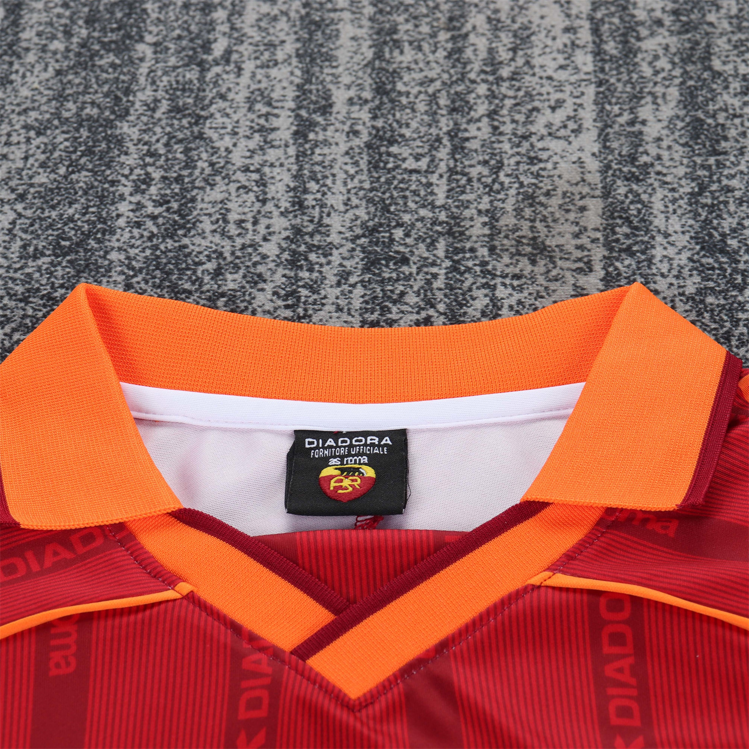 TKH-turbokithub-Retro Roma 1999-00 Home Kids Kit