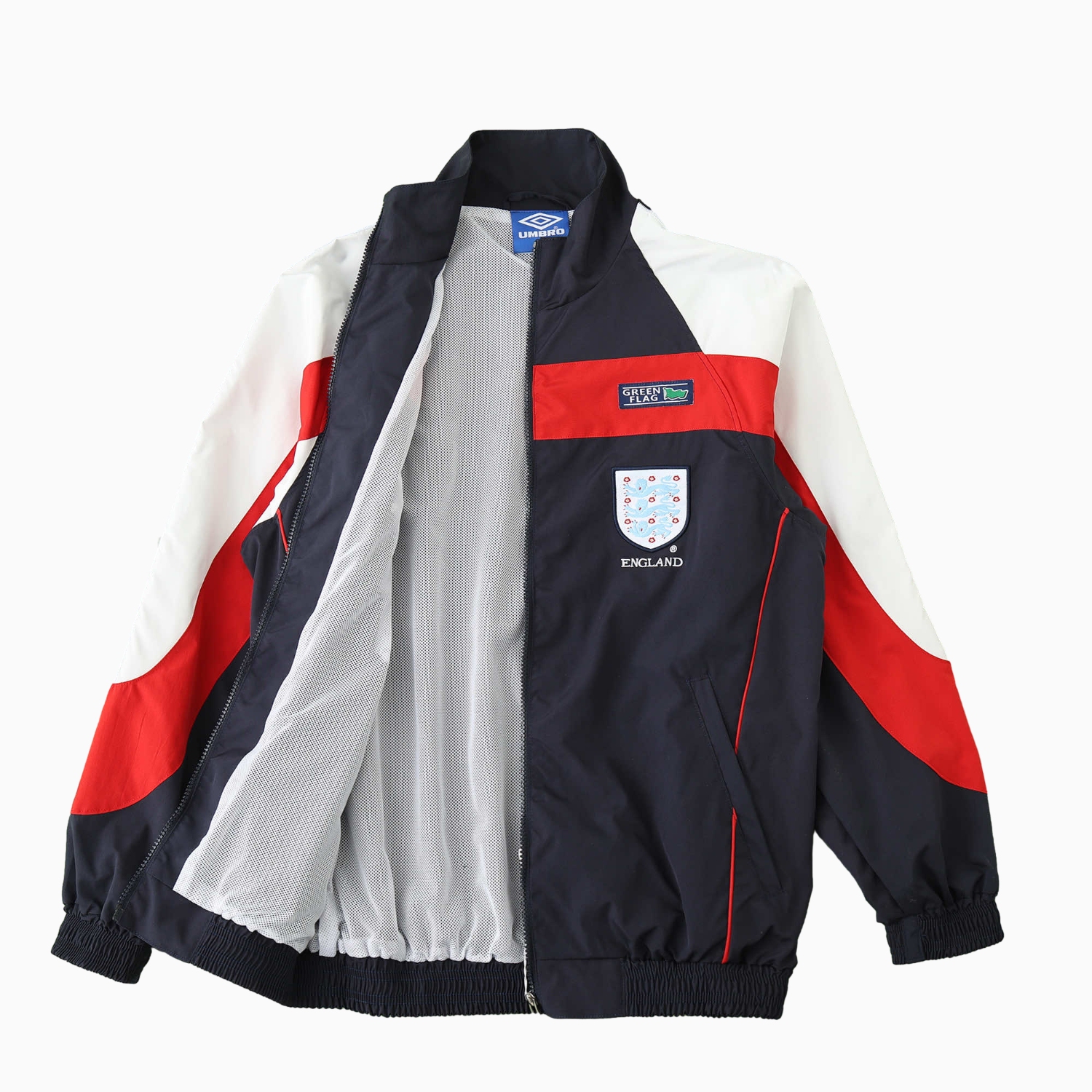TKH-turbokithub-Retro England 1998 Windbreaker - Black