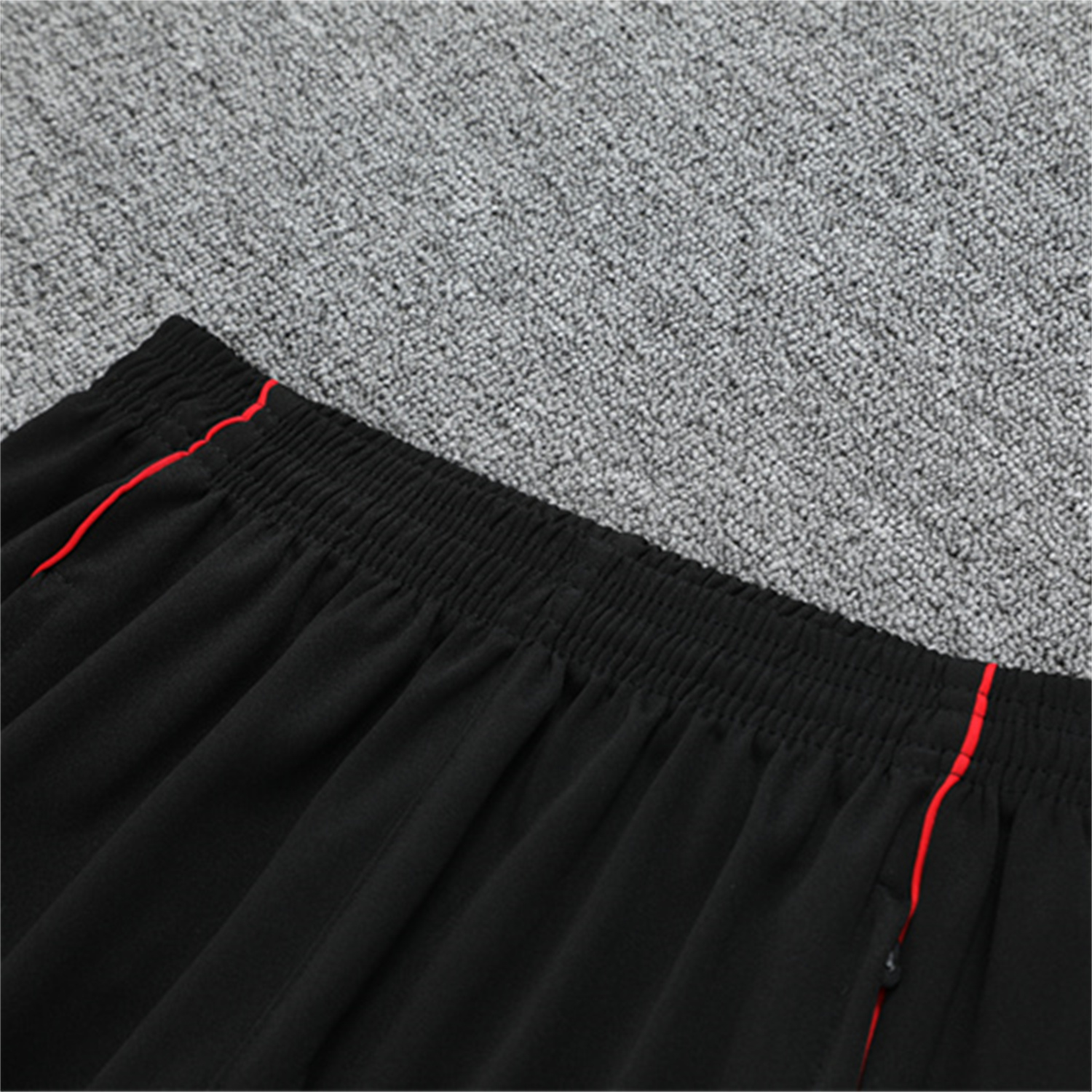 TKH-turbokithub-Manchester United 25-26 Kid Long Sleeves Training Set - Red-Black Top & Black Pants