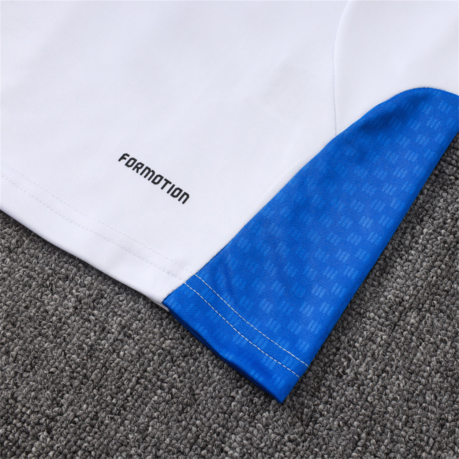 TKH-turbokithub-Colombia 2026 Long Sleeve Training Set - White Top & Black Pants