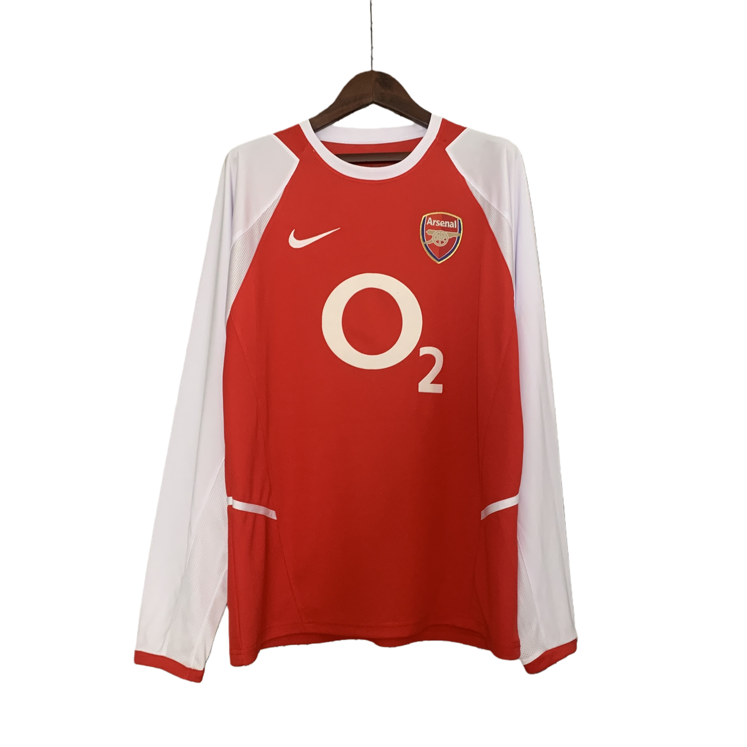 TKH-turbokithub-Retro Arsenal 02-04 Home Stadium Long Sleeve Jersey