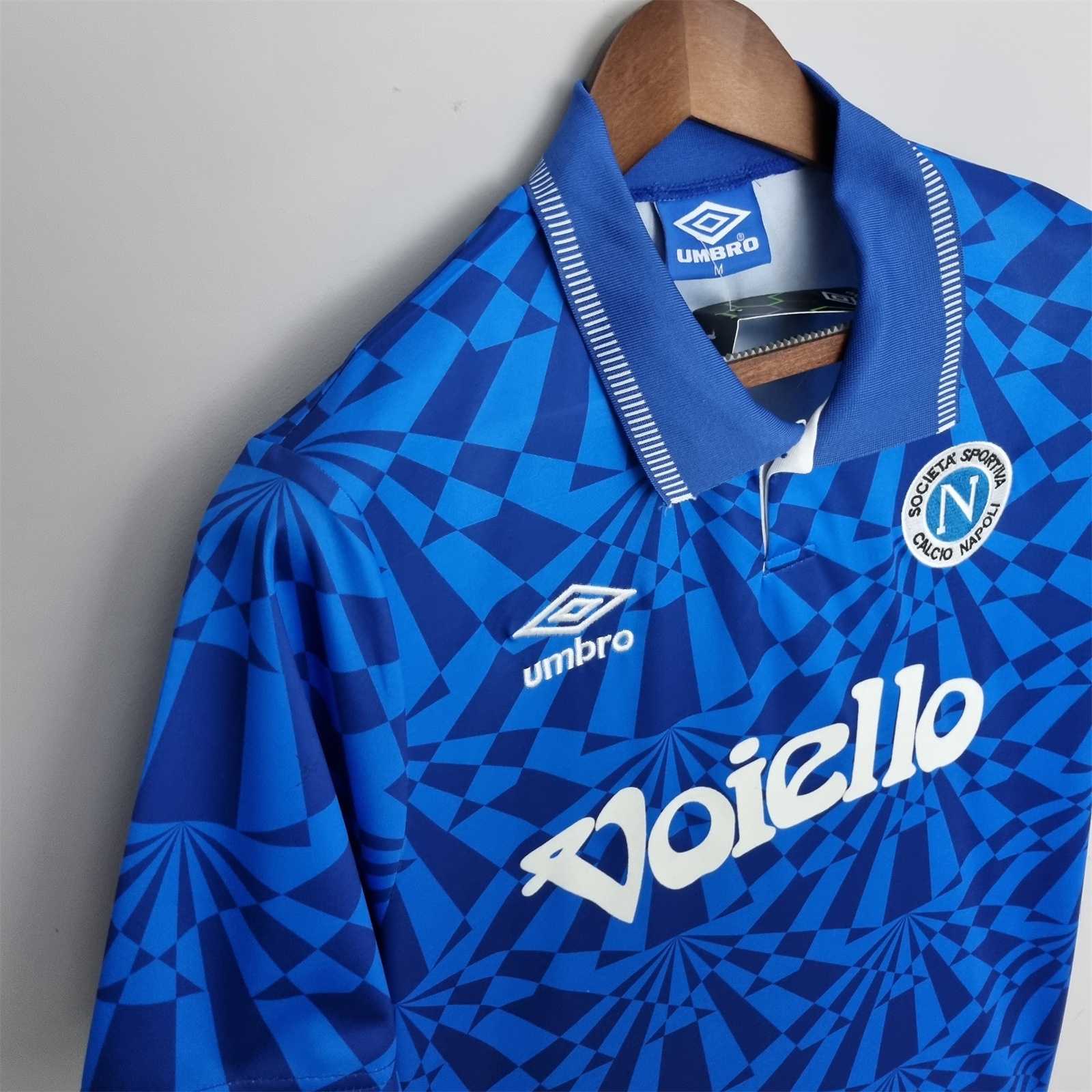 TKH-turbokithub-Retro Napoli 1991-93 Home Stadium Jersey