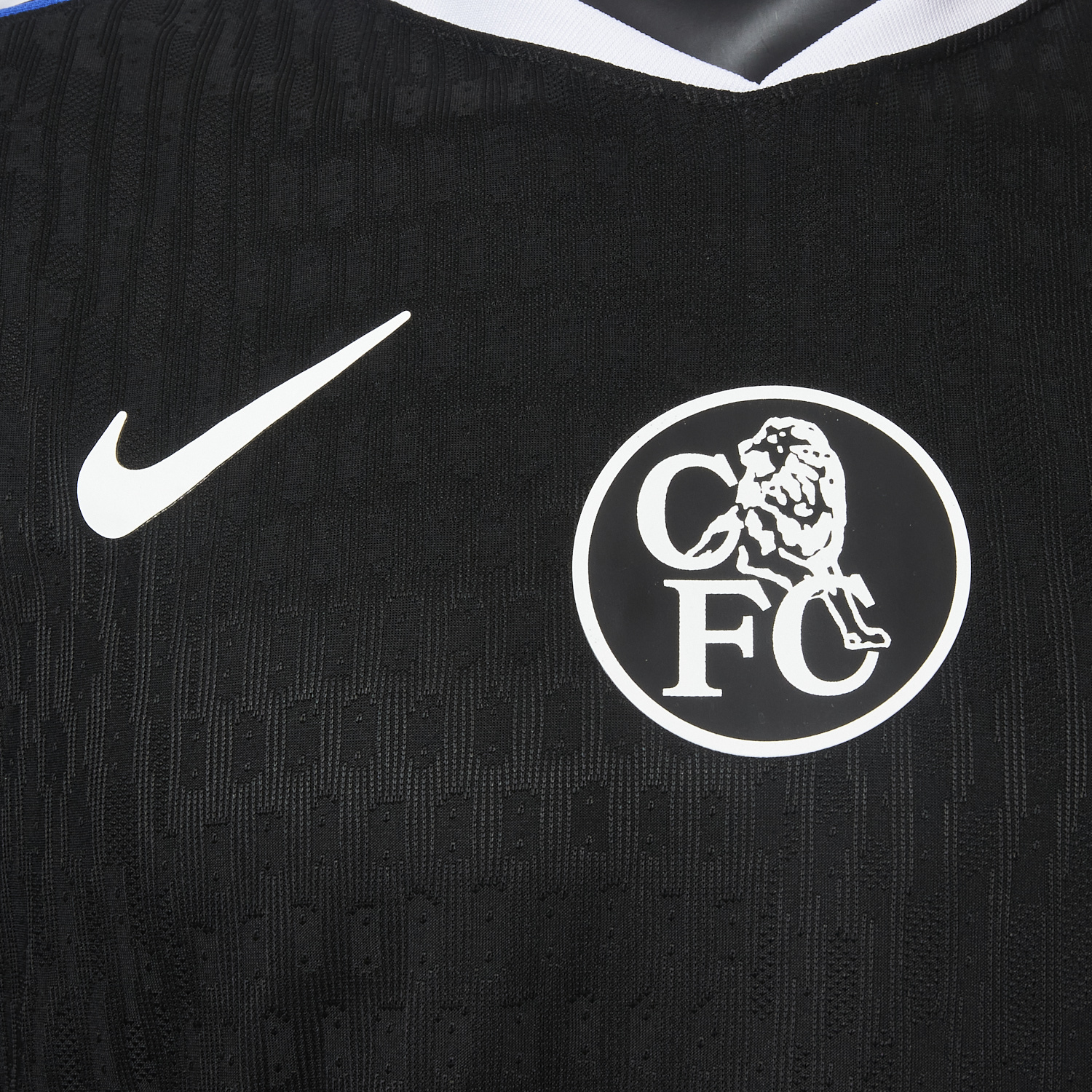 TKH-turbokithub-C.H.E.L.S.E.A 25-26 Third Unsponsored Black Jersey - Player Version