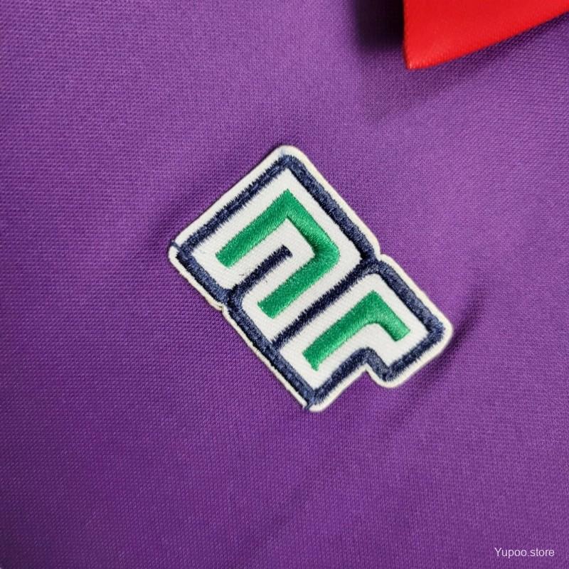 TKH-turbokithub-Retro Fiorentina 1984-85 Home Stadium Jersey