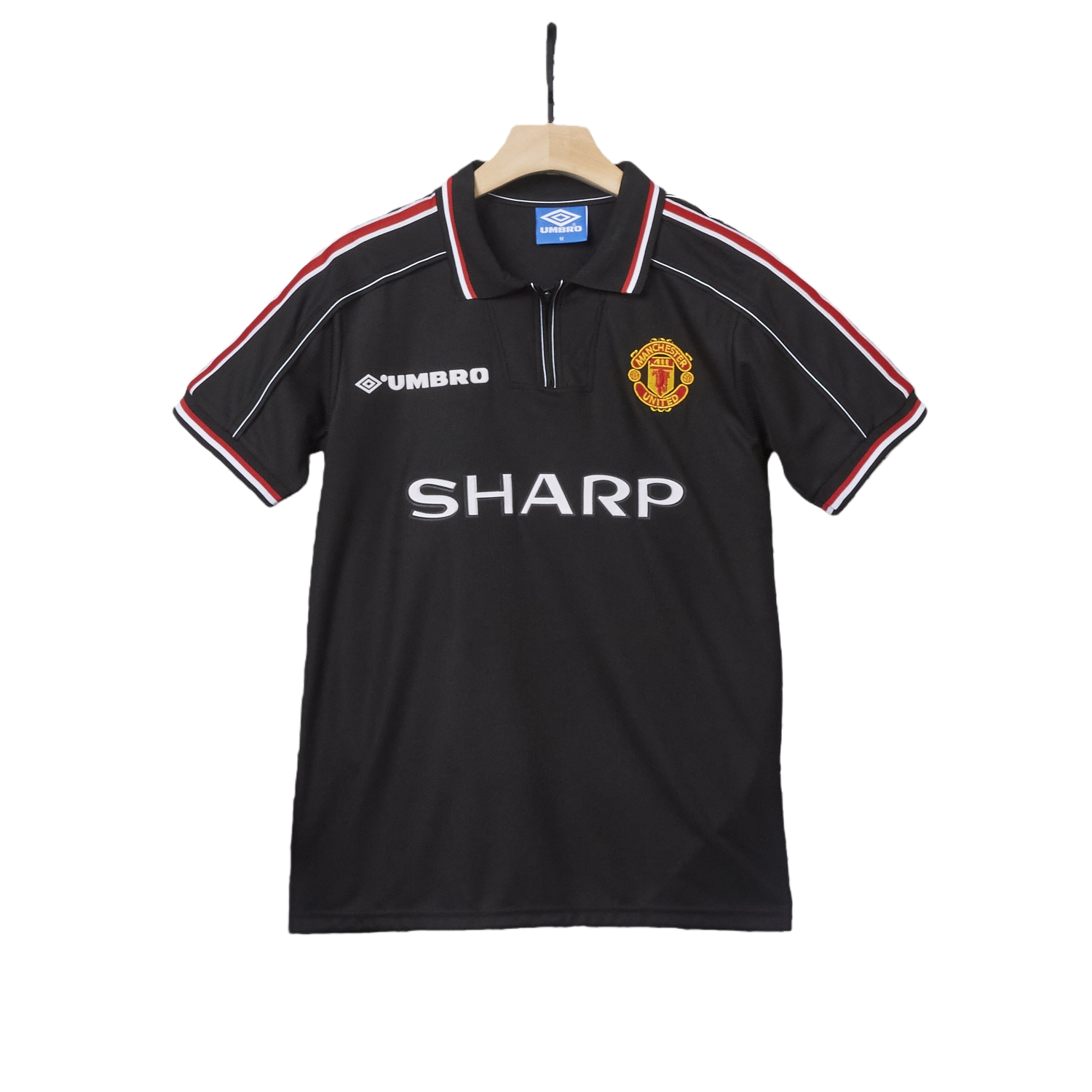 TKH-turbokithub-Retro Manchester United 1998-99 Black Jersey
