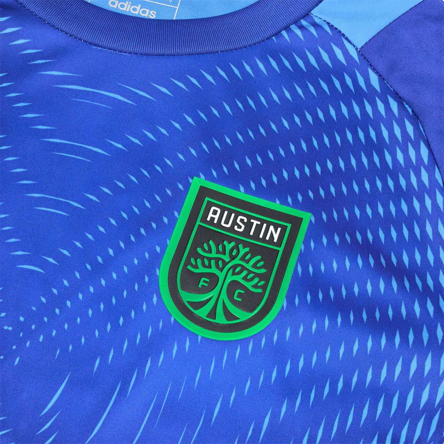TKH-turbokithub-Austin 25-26 Blue Goalkeeper Jersey - Fans Version