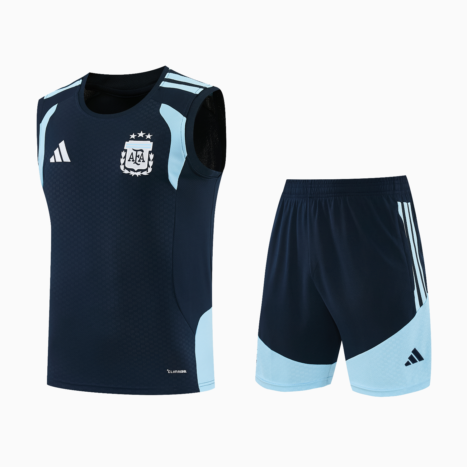 TKH-turbokithub-Argentina 2026 Vest Training Set - Dark Blue Top & Dark Blue Pants
