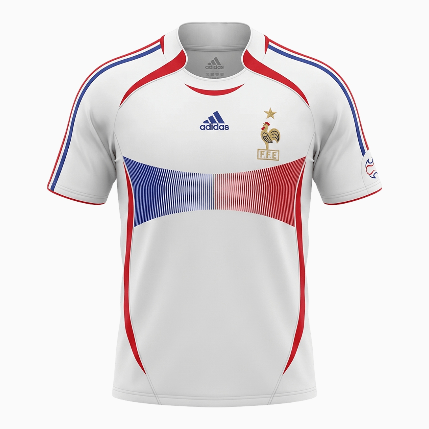TKH-turbokithub-Retro France 2006 Away Stadium Jersey