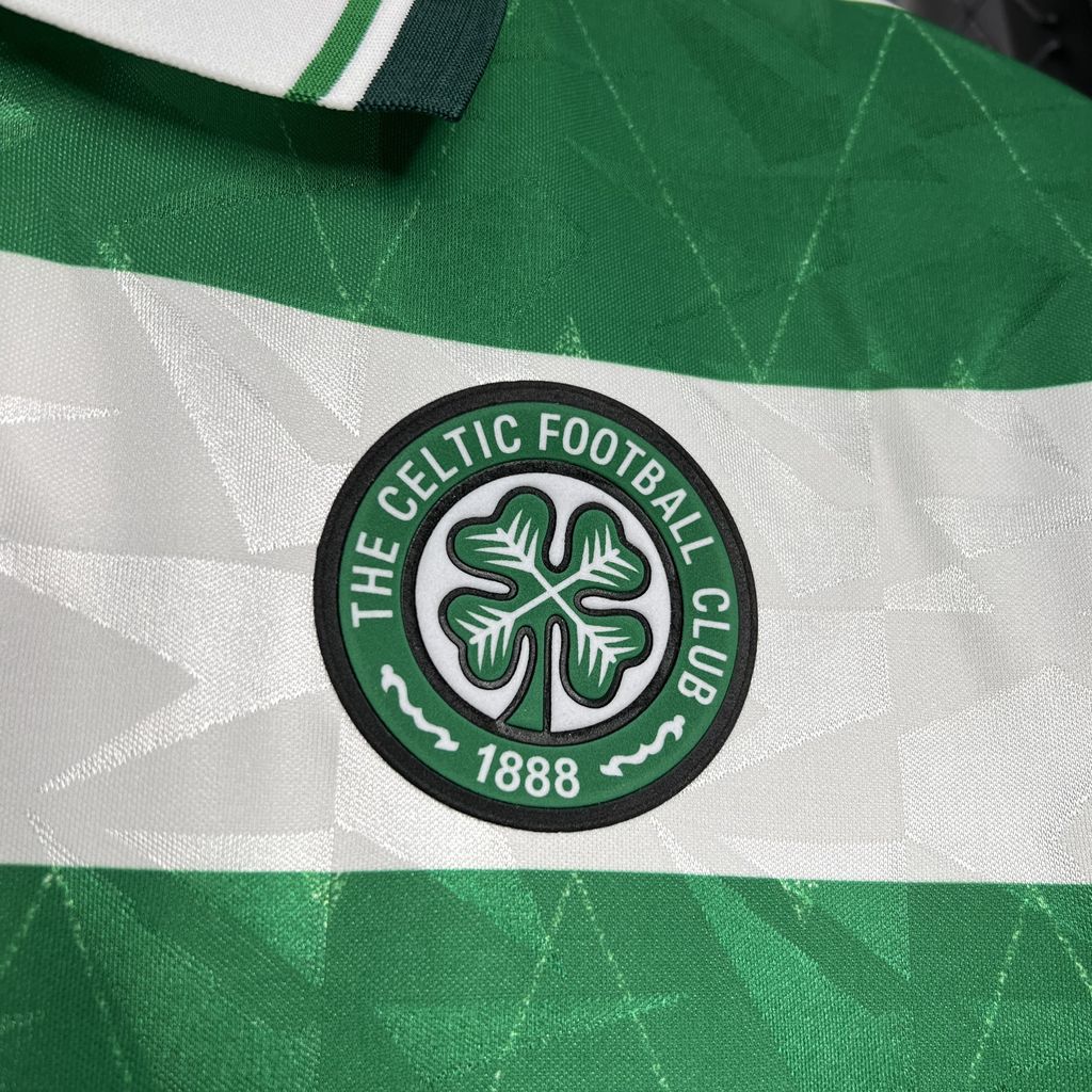 TKH-turbokithub-Retro Celtic 1989-91 Home Stadium Jersey