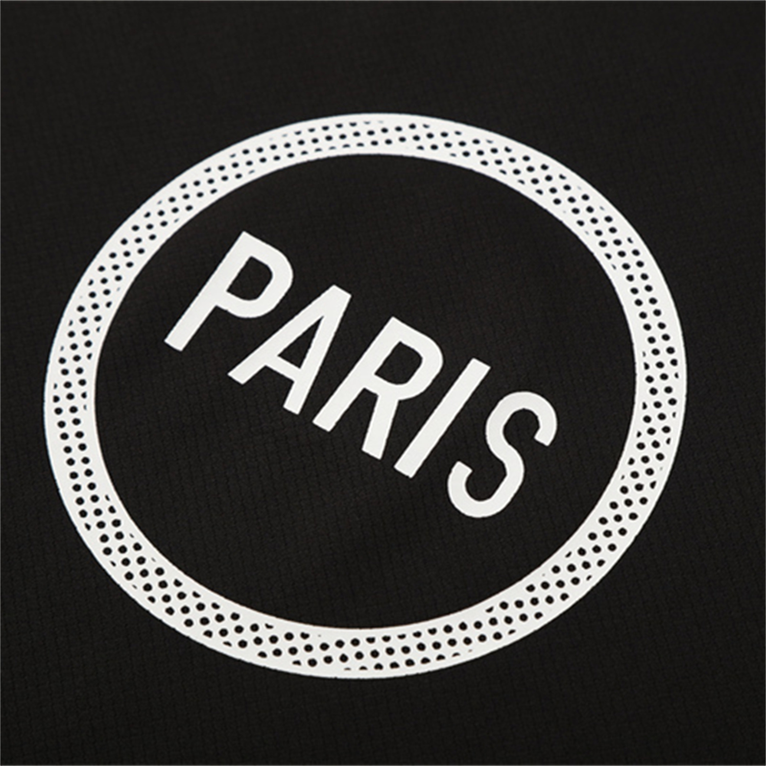 TKH-turbokithub-Paris Saint-Germain PSG 25-26 Short-Sleeve Training Set - White Edge Black Top & Black Shorts