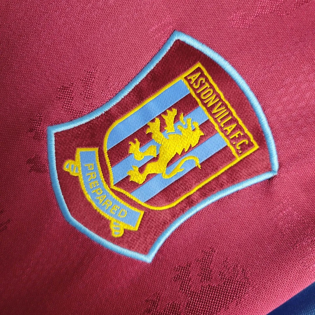 TKH-turbokithub-Retro Aston Villa 1995-97 Home Stadium Jersey
