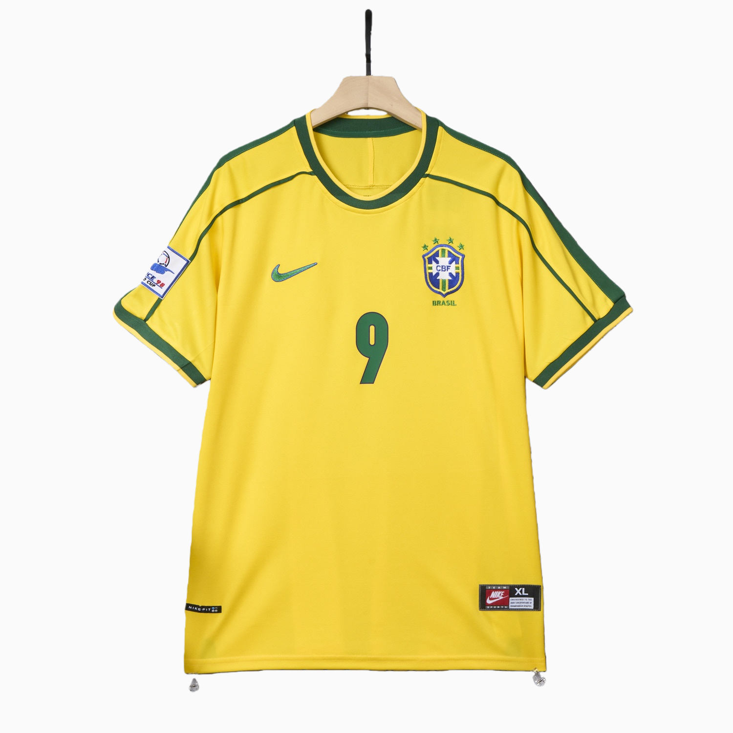 TKH-turbokithub-Retro Brazil 1998 Home Jersey