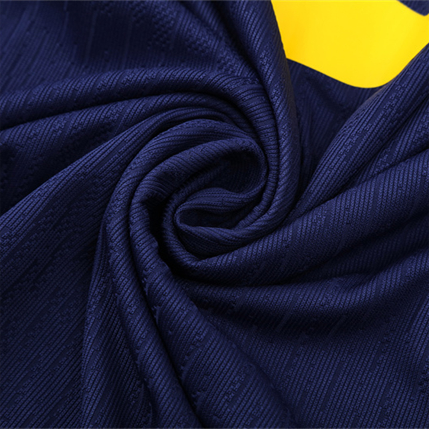 TKH-turbokithub-Barcelona 25-26 Kids Long Sleeve Training Set - Royal Blue Top Yellow Sponsor & Royal Blue Pants