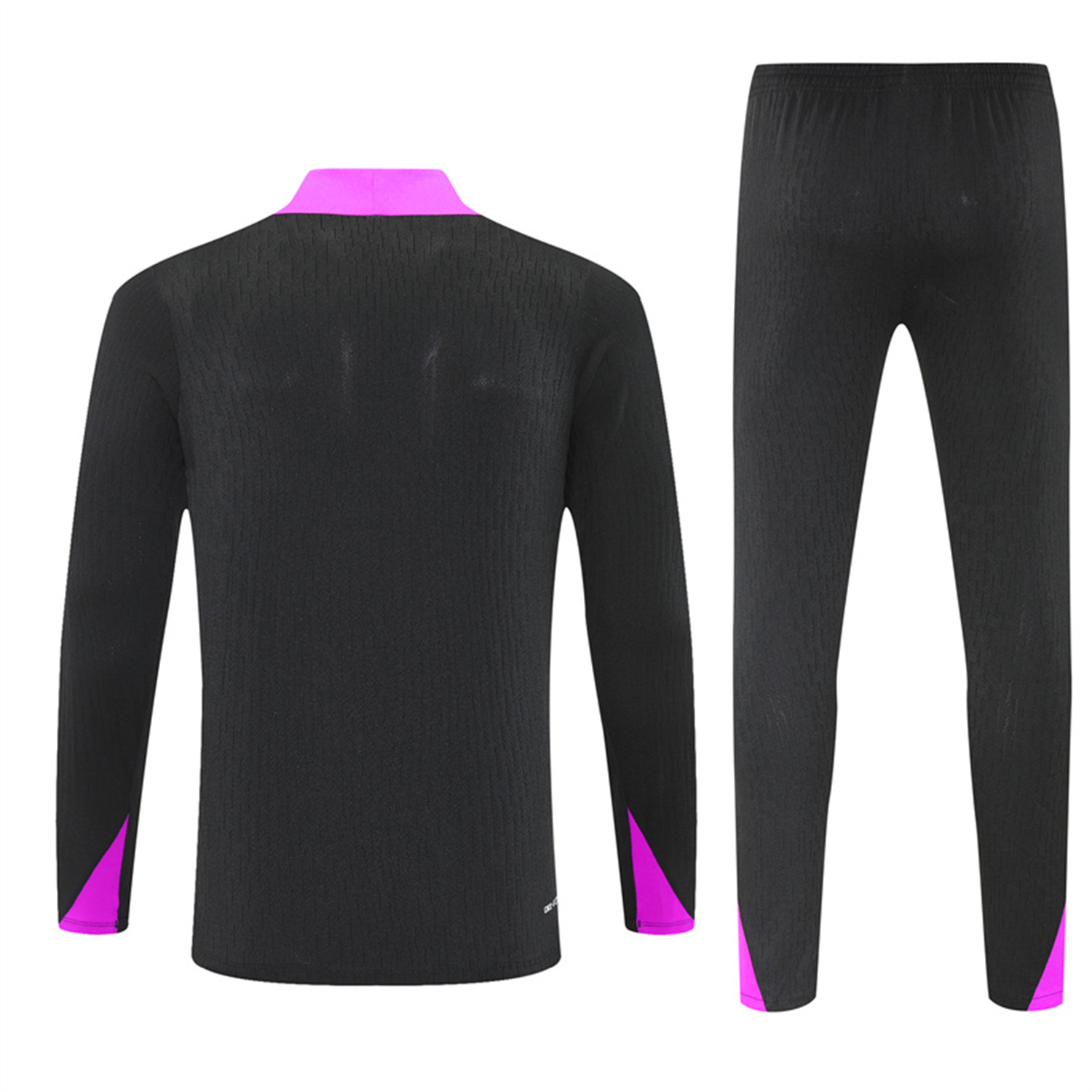 TKH-turbokithub-England 25-26 Long Sleeve Training Set - Player Version - Black Top and Pants