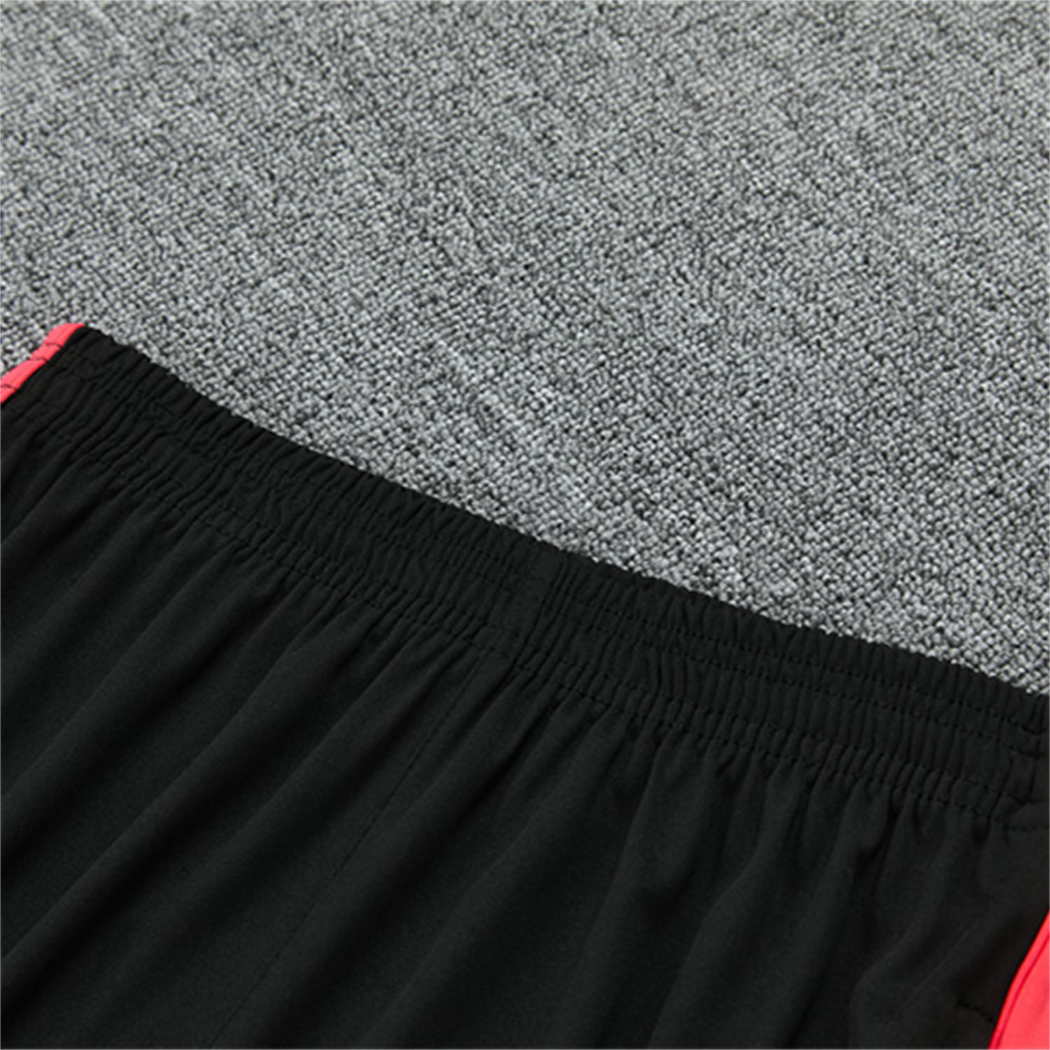 TKH-turbokithub-Brazil X JD 2026 Kids Long Sleeves Training Set - Black Top And Black Orange Pants