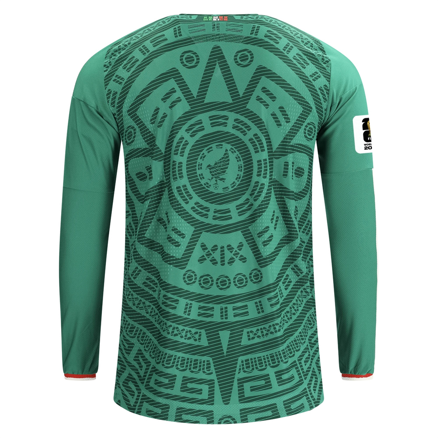 TKH-turbokithub-Mexico 2026 Home Long Sleeves Jersey - Player Version