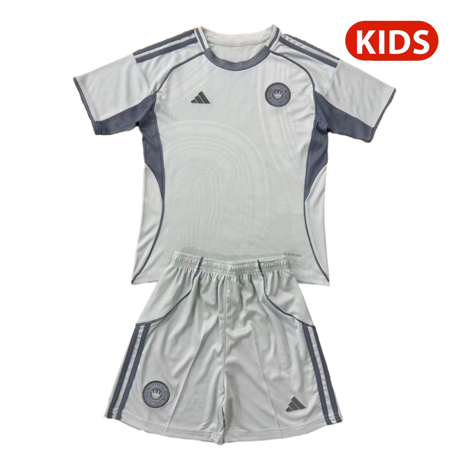 TKH-turbokithub-Charlotte 25-26 Pre-Match Training Kids Kit