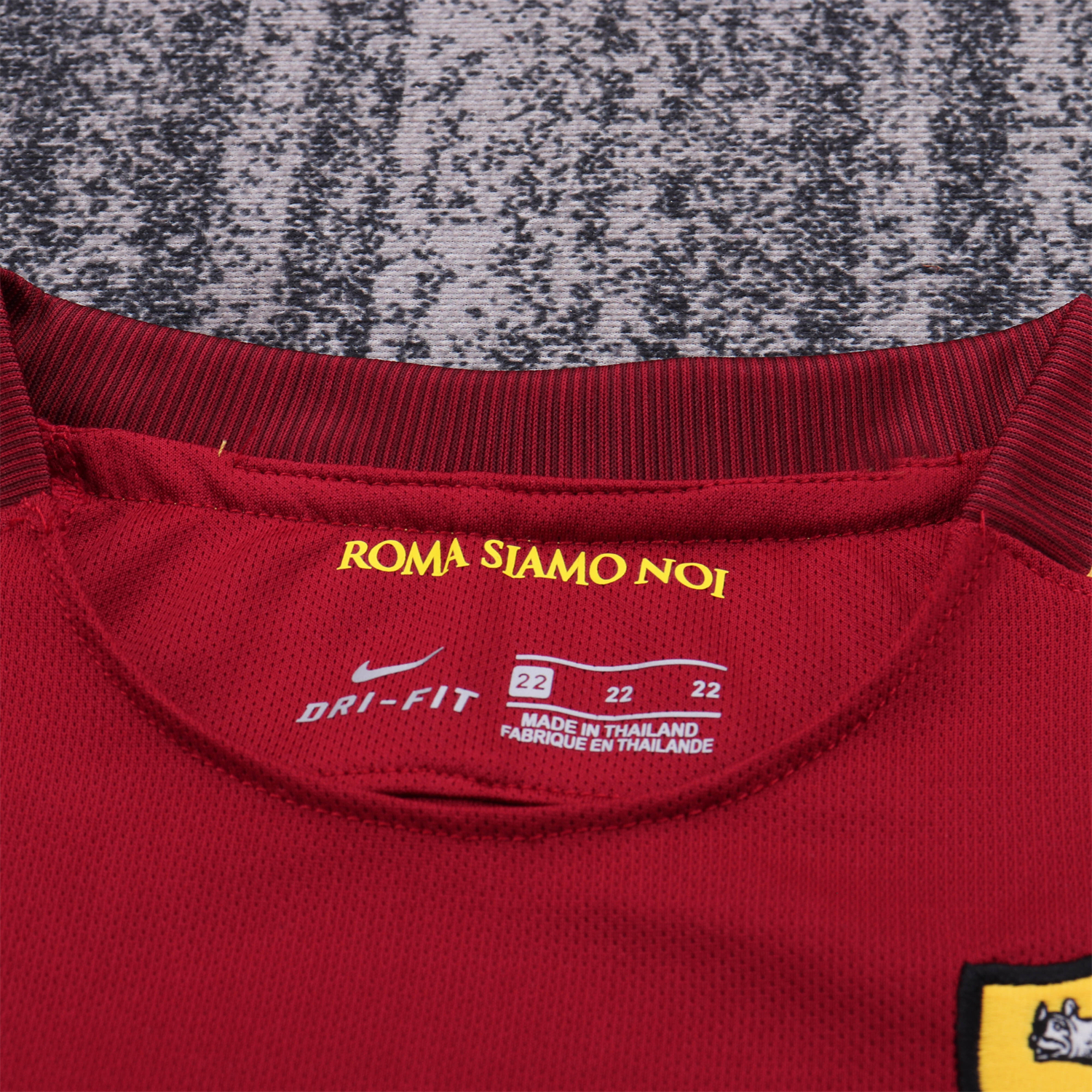 TKH-turbokithub-Retro Roma 2017-18 Home Kids Kit