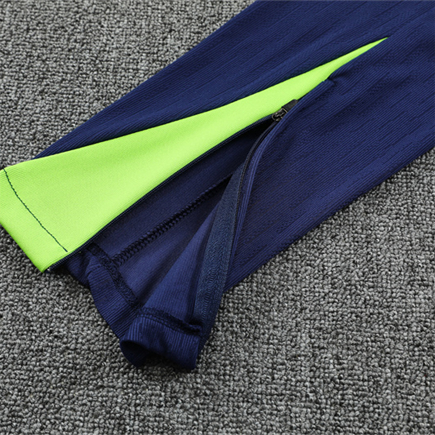 TKH-turbokithub-Brazil 25-26 Long Sleeve Training Set - Colorful Camouflage Top & Royal Blue Pants