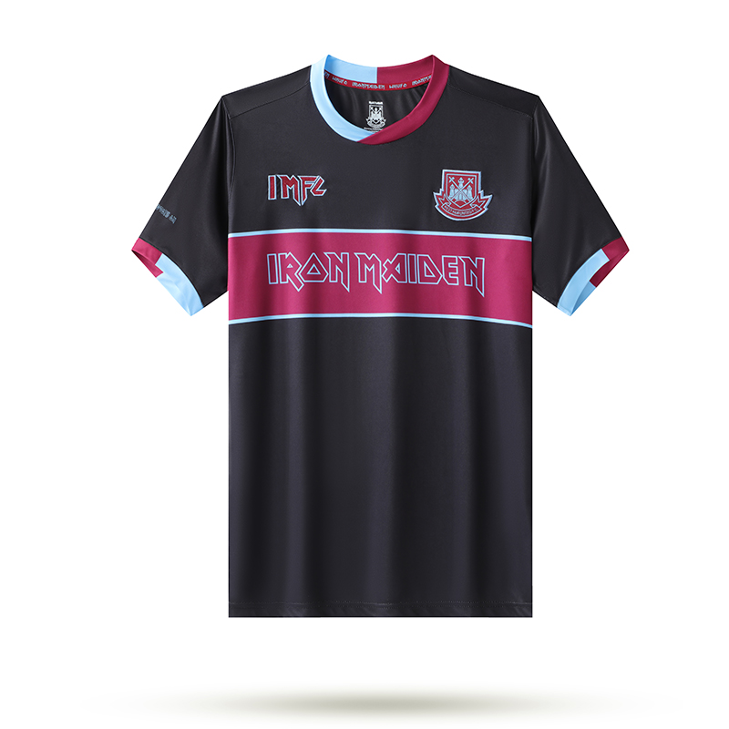 TKH-turbokithub-Iron Maiden x West Ham Black Special Edition Jersey - with 11 print