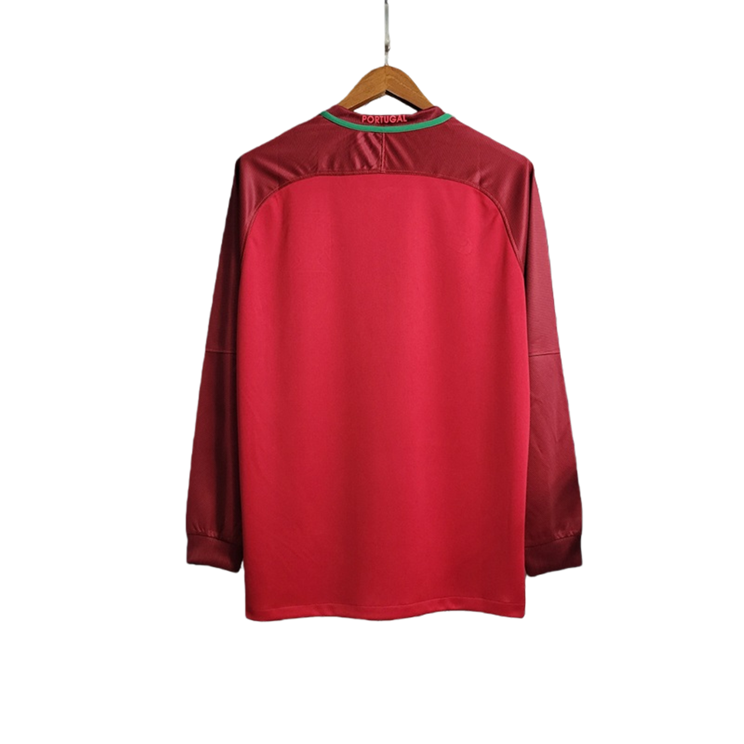 TKH-turbokithub-Retro Portugal 16-17 Home Stadium Long Sleeve Jersey