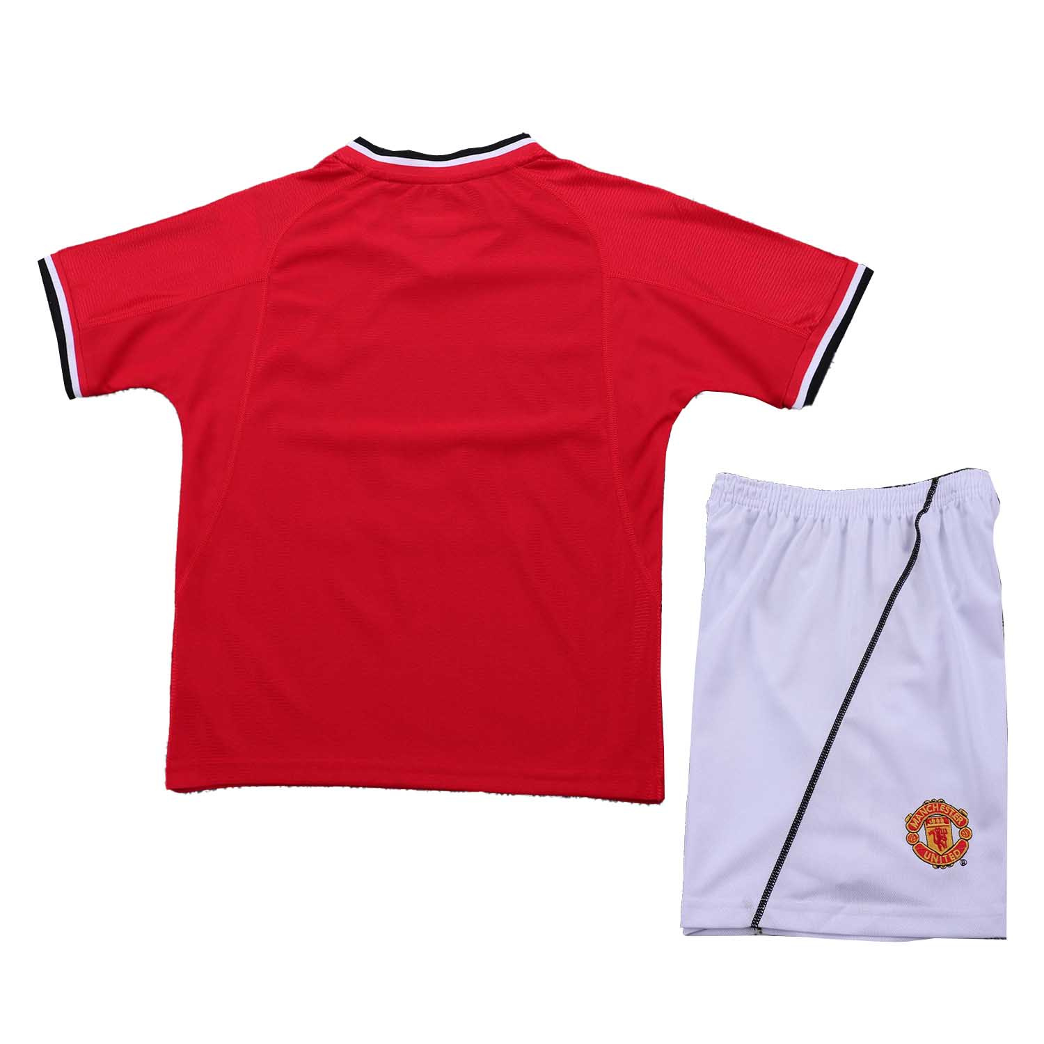 TKH-turbokithub-Retro Manchester United 2000-02 Home Kids Kit