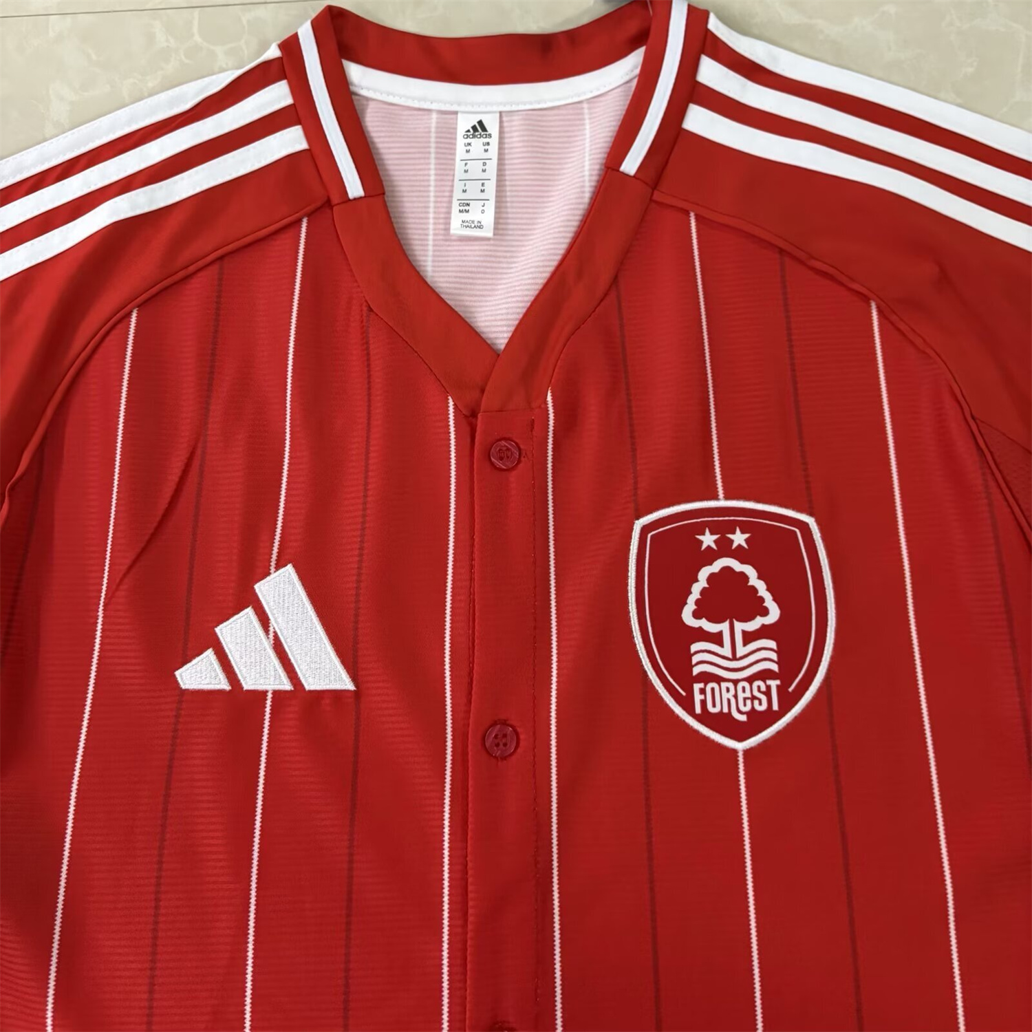 TKH-turbokithub-Nottingham Forest 25-26 Red Baseball Jersey