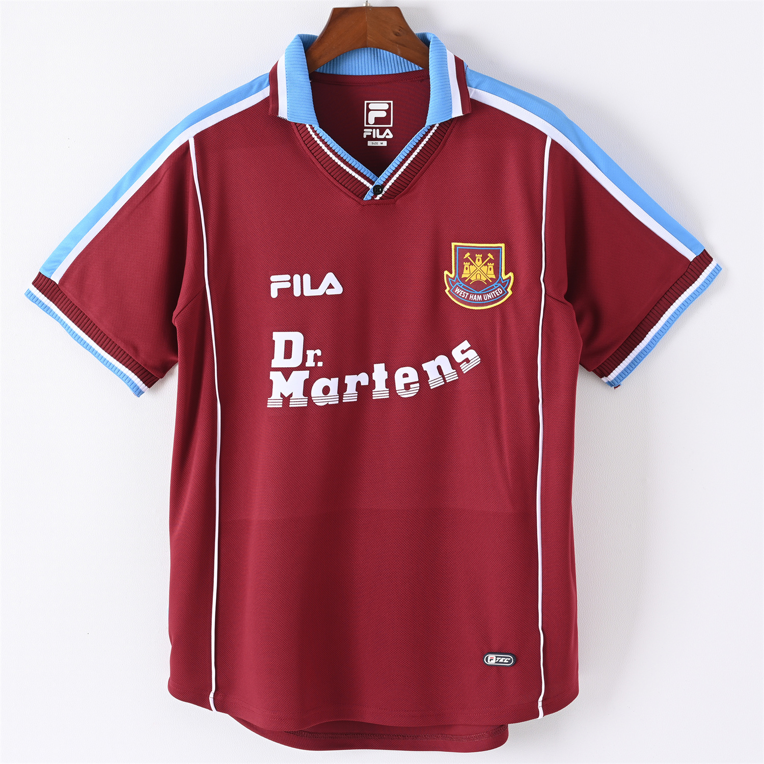 TKH-turbokithub-Retro West Ham United 1999-00 Home Jersey