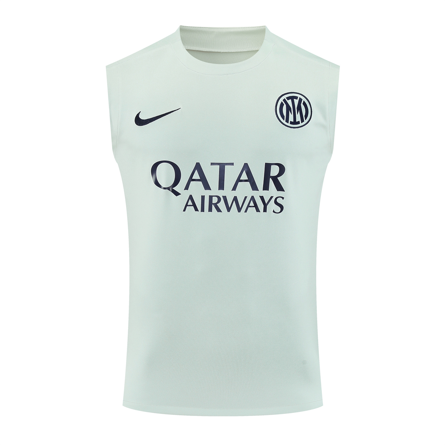 TKH-turbokithub-Inter Milan 25-26 Vest Training Set - White Vest & Blue Shorts