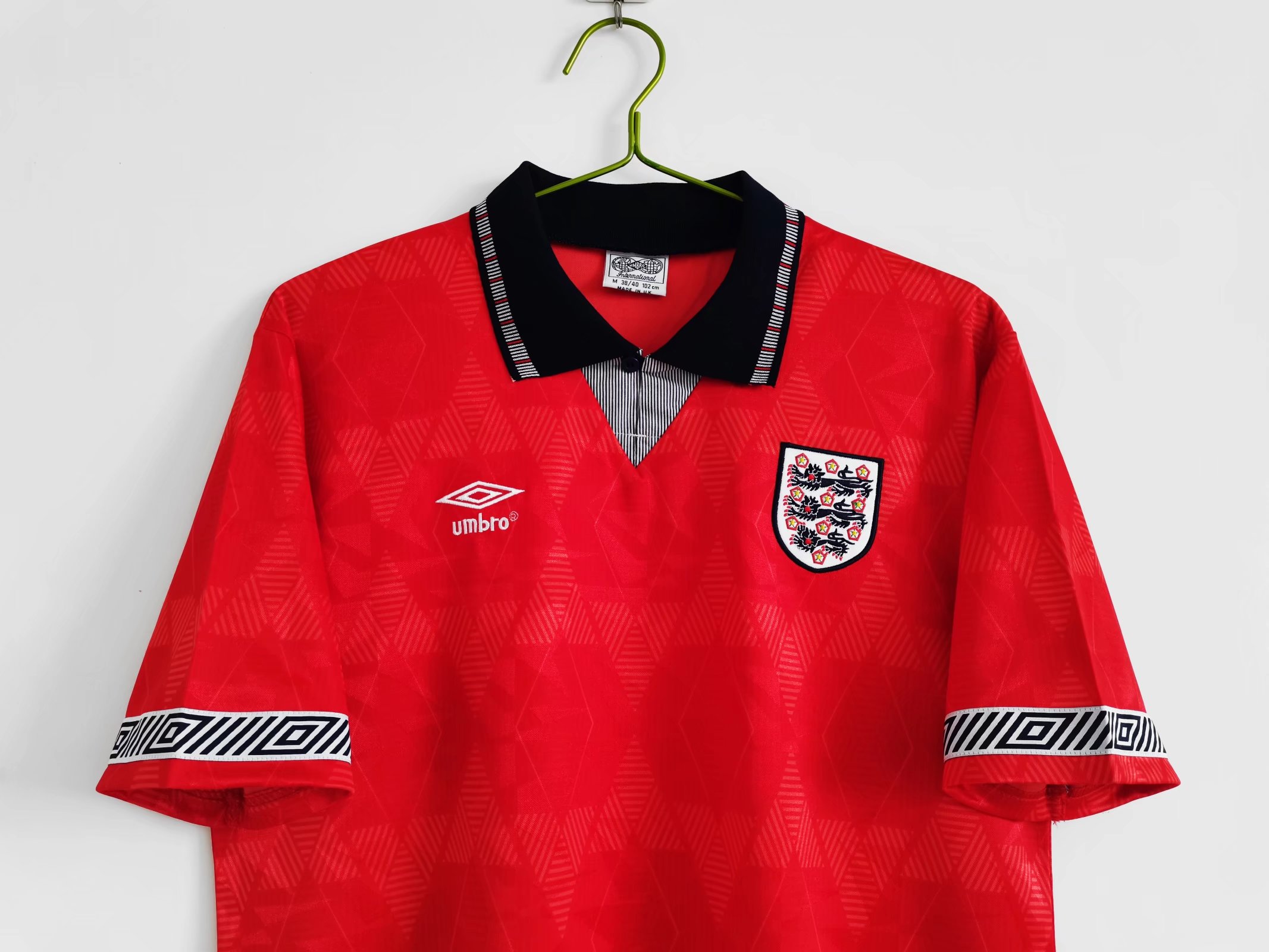 TKH-turbokithub-Retro England 1990 Away Stadium Jersey