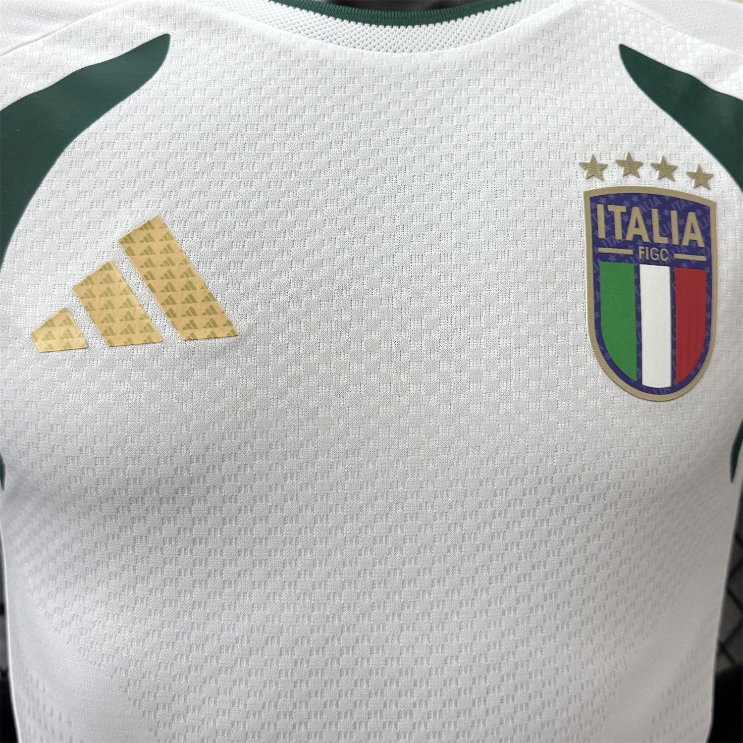 TKH-turbokithub-Italy 2026 White Pre-Match Training Jersey - Player Version