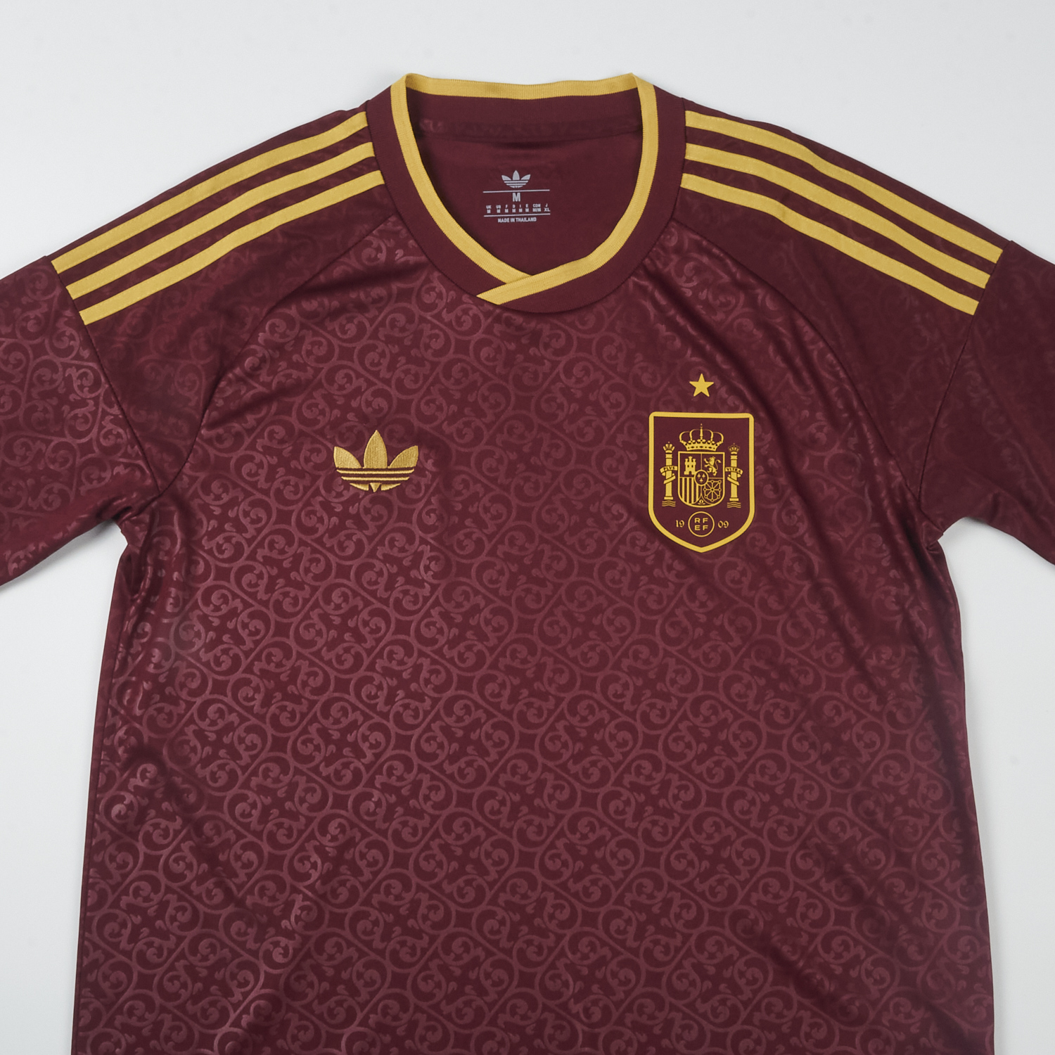 TKH-turbokithub-Spain 2026 Trefoil Maroon Special Jersey - Fans Version