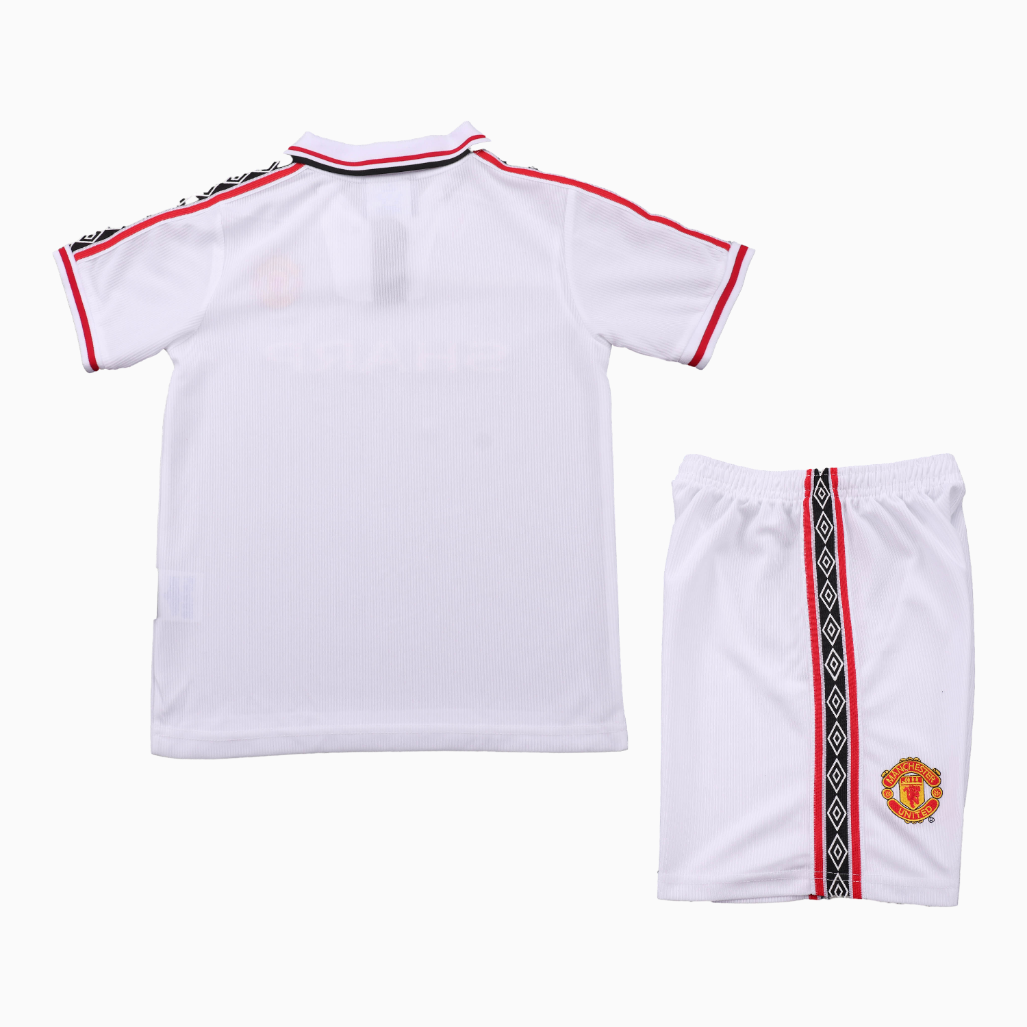 TKH-turbokithub-Retro Manchester United 1998-99 White Special Kids Kit