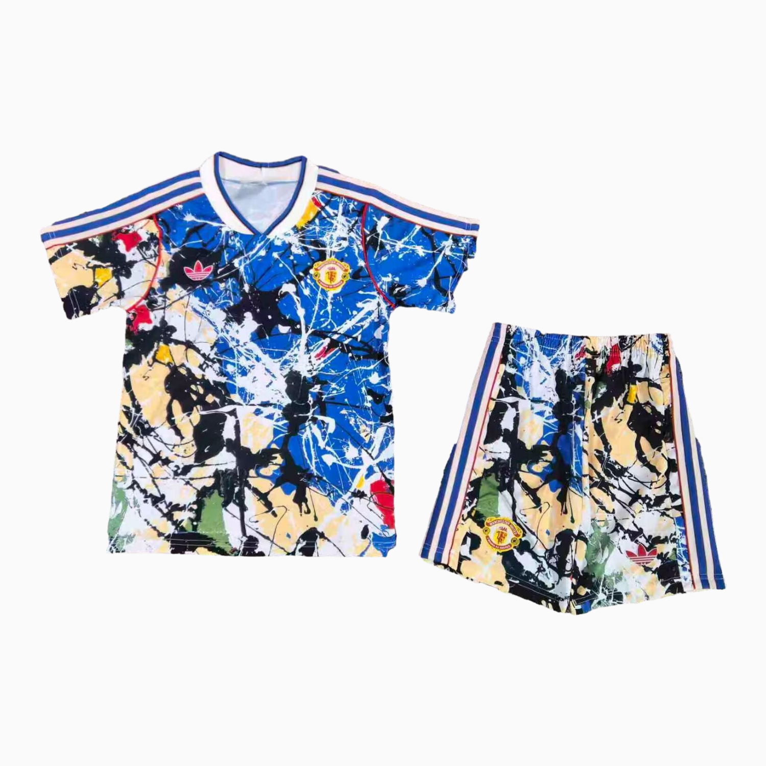 TKH-turbokithub-Manchester United 25-26 Stone Roses Special Kids Kit