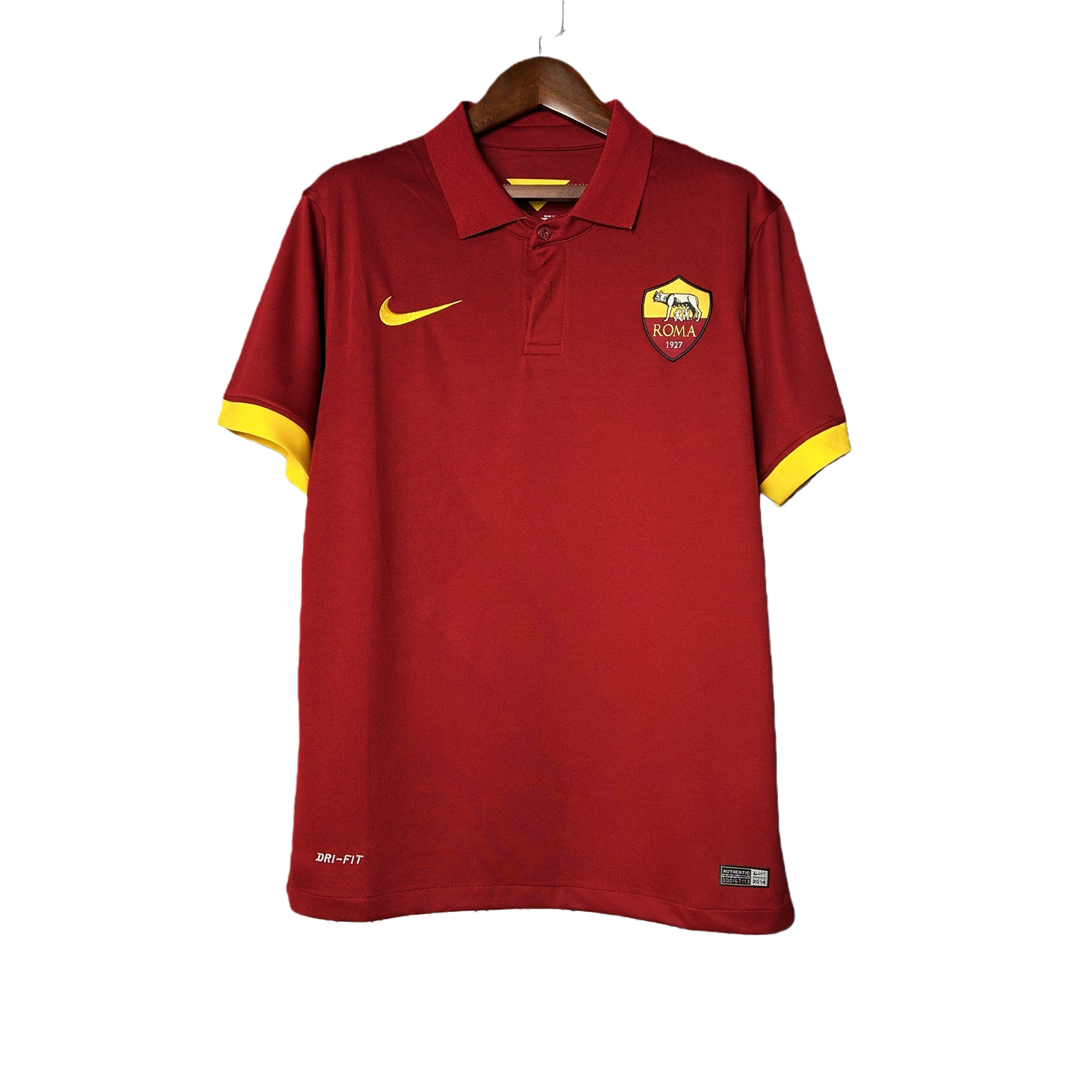 TKH-turbokithub-Retro Roma 2014-15 Home Jersey