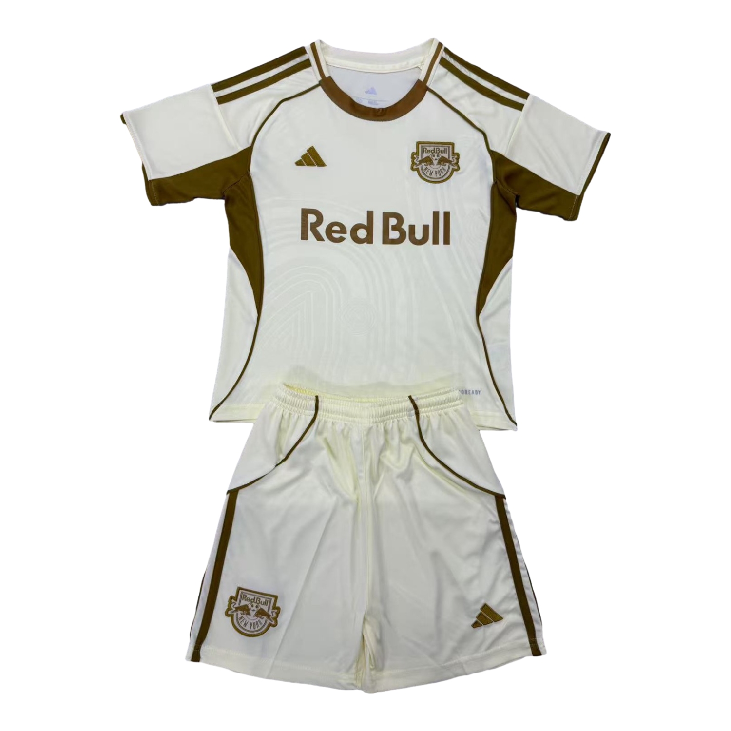 TKH-turbokithub-New York Red Bulls 25-26 Light Yellow Pre-Match Training Men's Adult Jersey Set - Fans Version