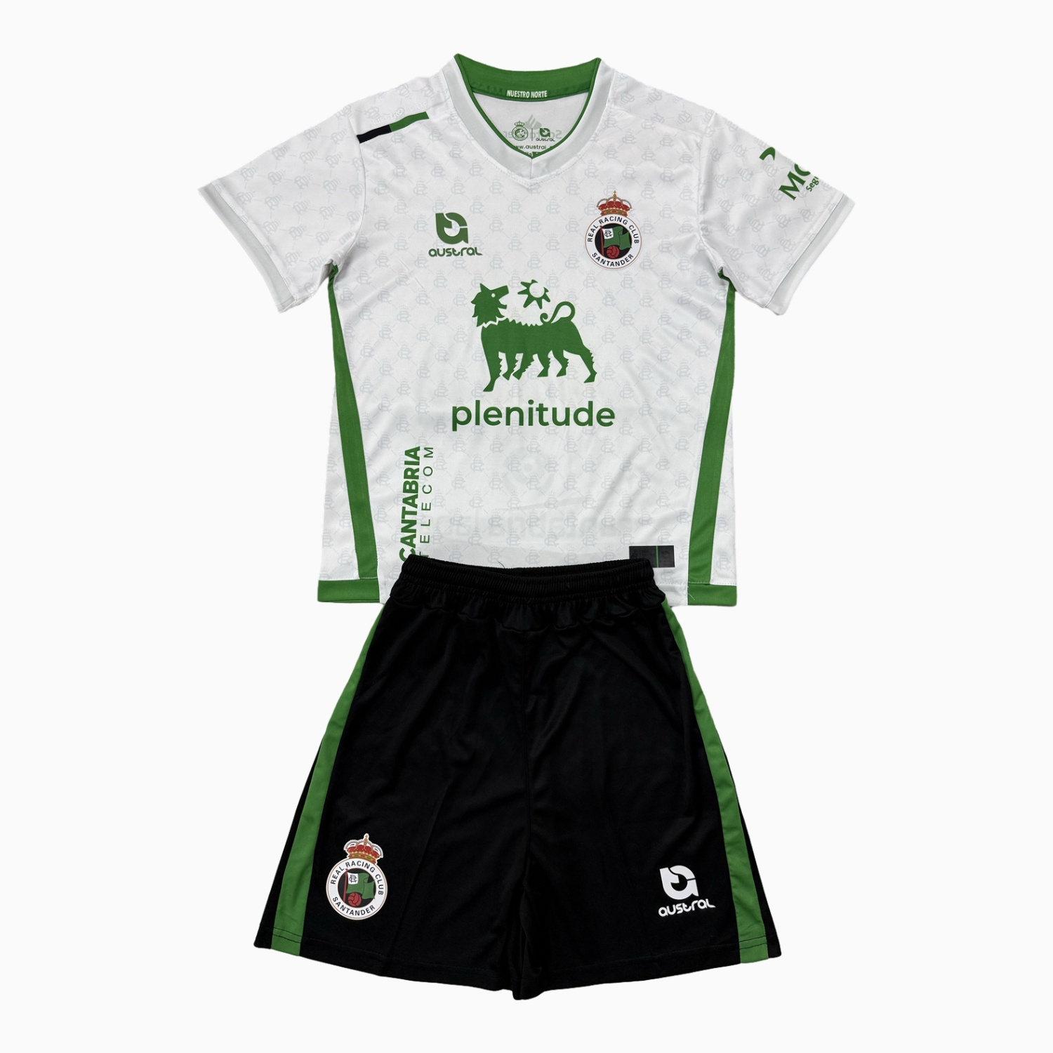 TKH-turbokithub-Racing de Santander 25-26 Home Men's Adult Jersey Set - Fans Version