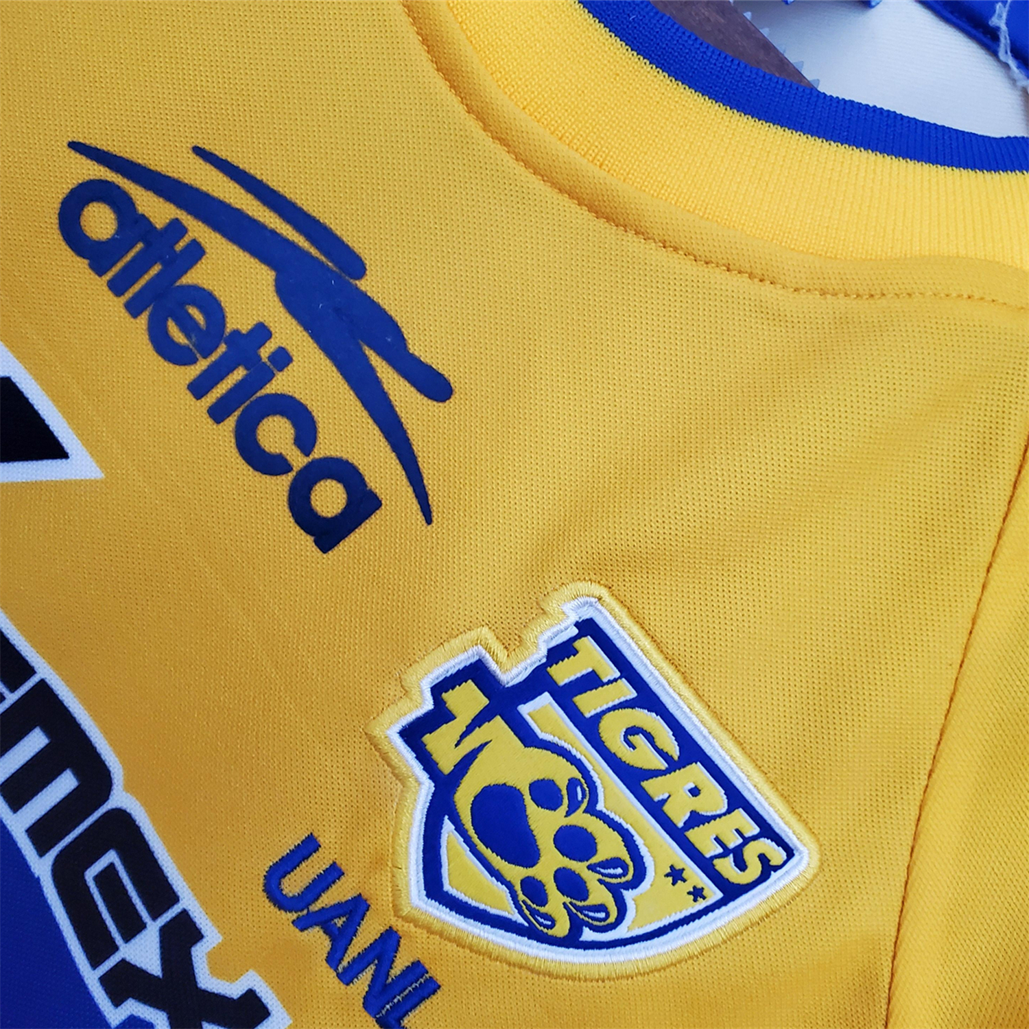 TKH-turbokithub-Retro Tigres UANL 2001-02 Home Jersey