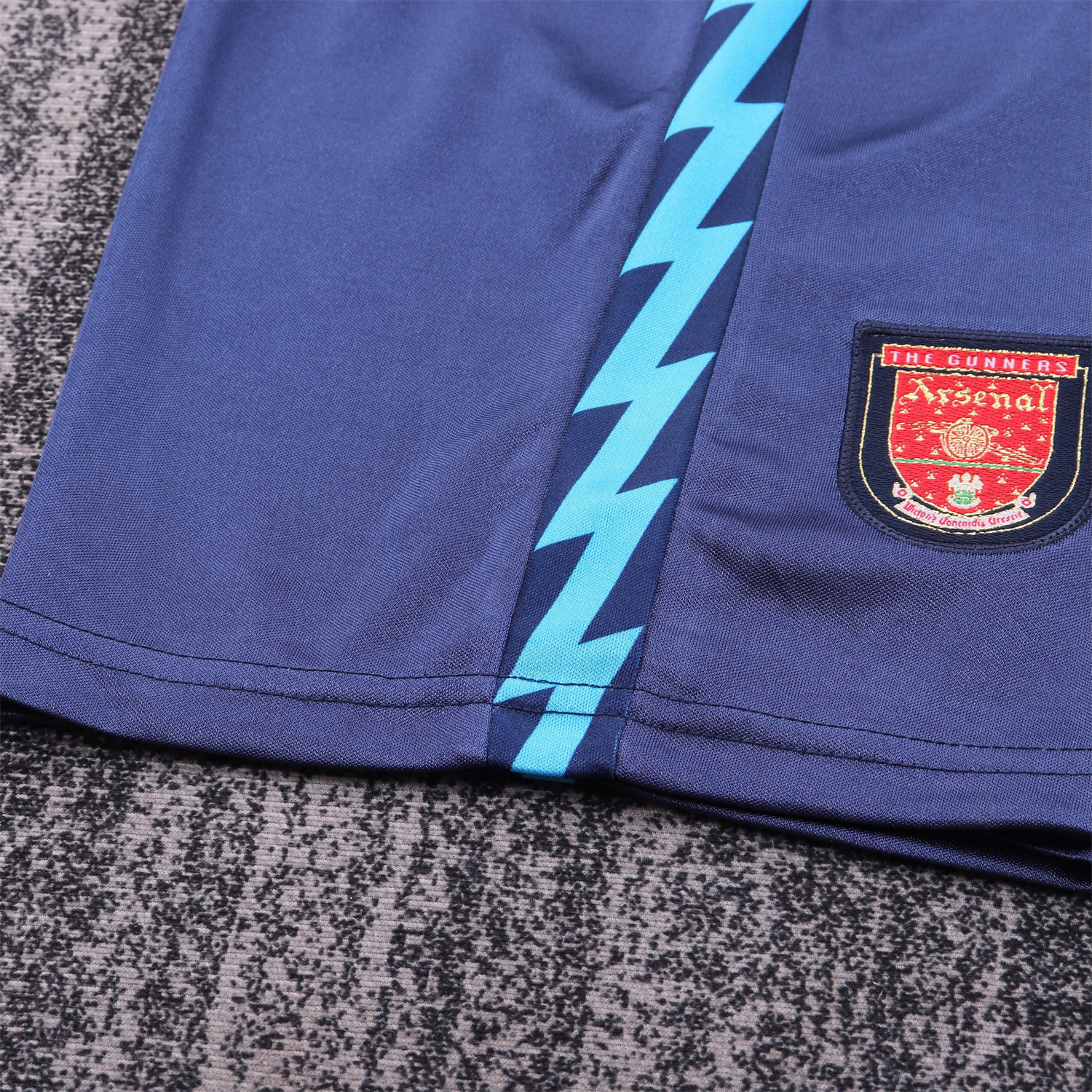 TKH-turbokithub-Retro Arsenal 1994-95 Away Kids Kit