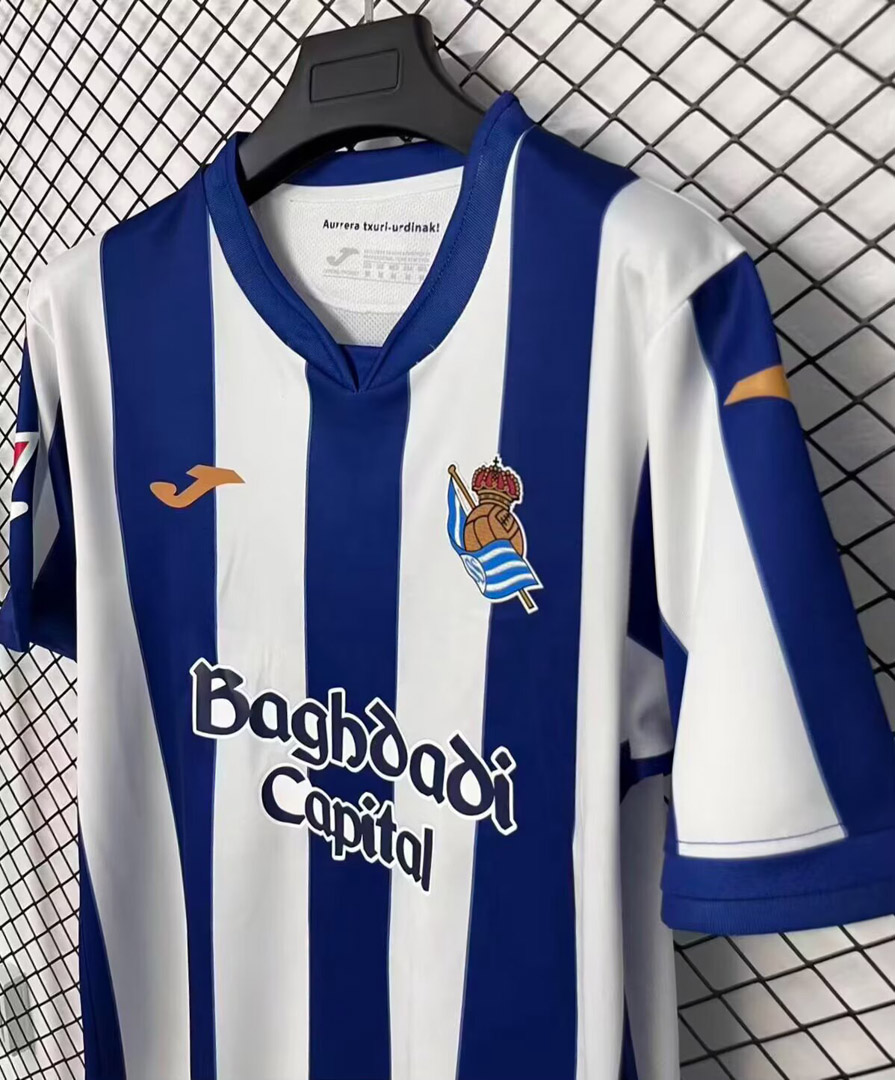 TKH-turbokithub-Real Sociedad 26-27 Home Jersey - Fans Version